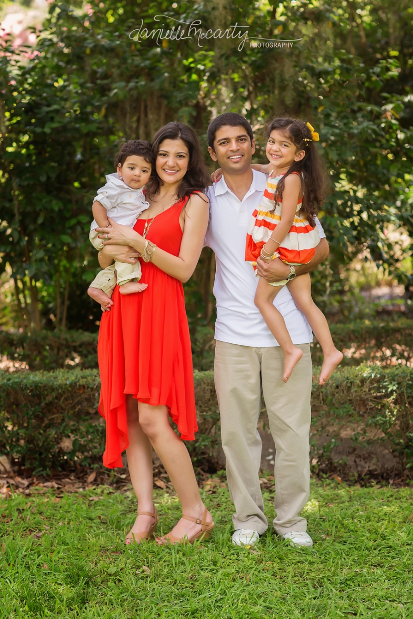 Rosedown plantation family portrait session